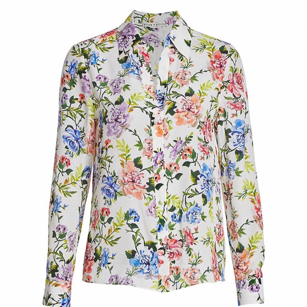 Brand new Alice + Olivia Eloise  shirt.